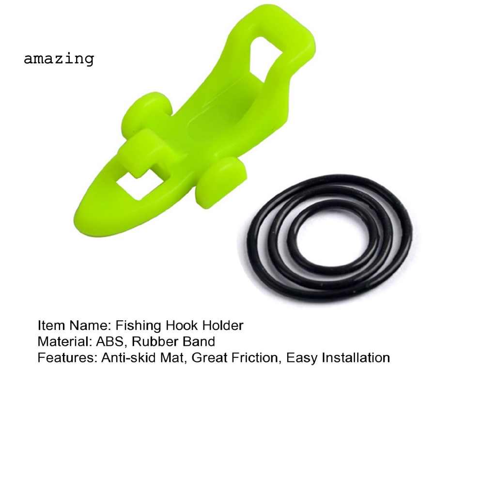 Dây Cao Su Co Giãn Cố Định Móc Câu Cá Chống Trượt Tiện Dụng