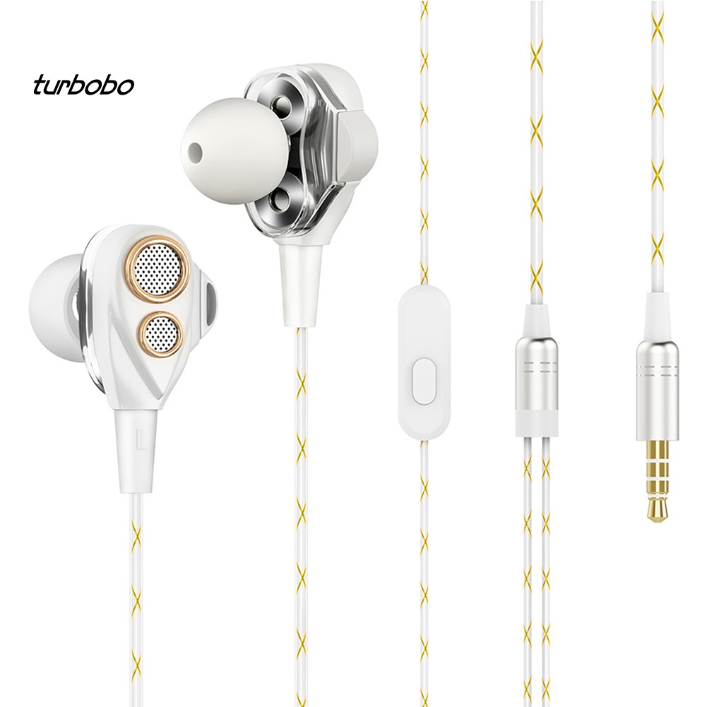 Tai Nghe Nhét Trong 4 Lõi Kép Chất Lượng Cao