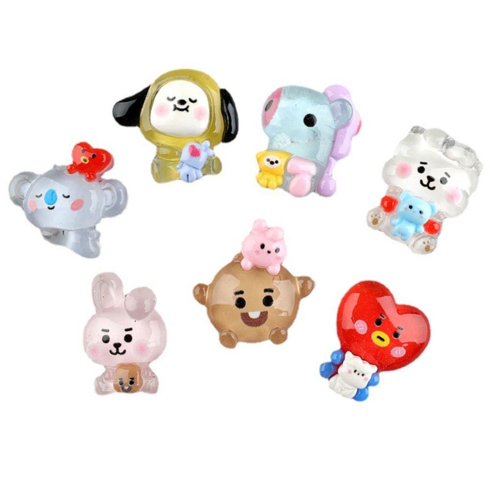 Miếng Dán Hình Ngôi Sao Hoạt Hình Bằng Nhựa Resin Trong Suốt Trang Trí Điện Thoại TAYLOR1 Diy