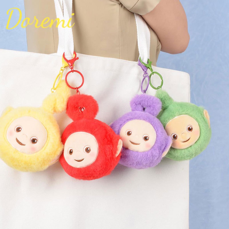 Doremi Móc Khóa Hình Teletubbies Nhồi Bông Dễ Thương