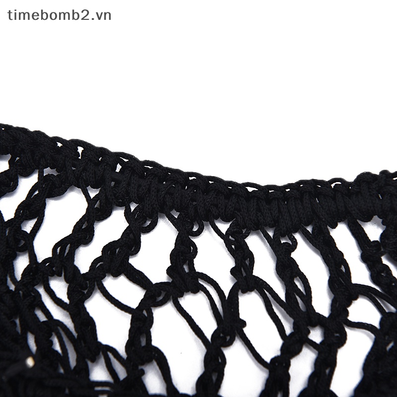 {Timebomb} Mũ Lưới Trùm Tóc Màu Trơn Che Phủ Giấc Ngủ Dành Cho Bạn Nữ.