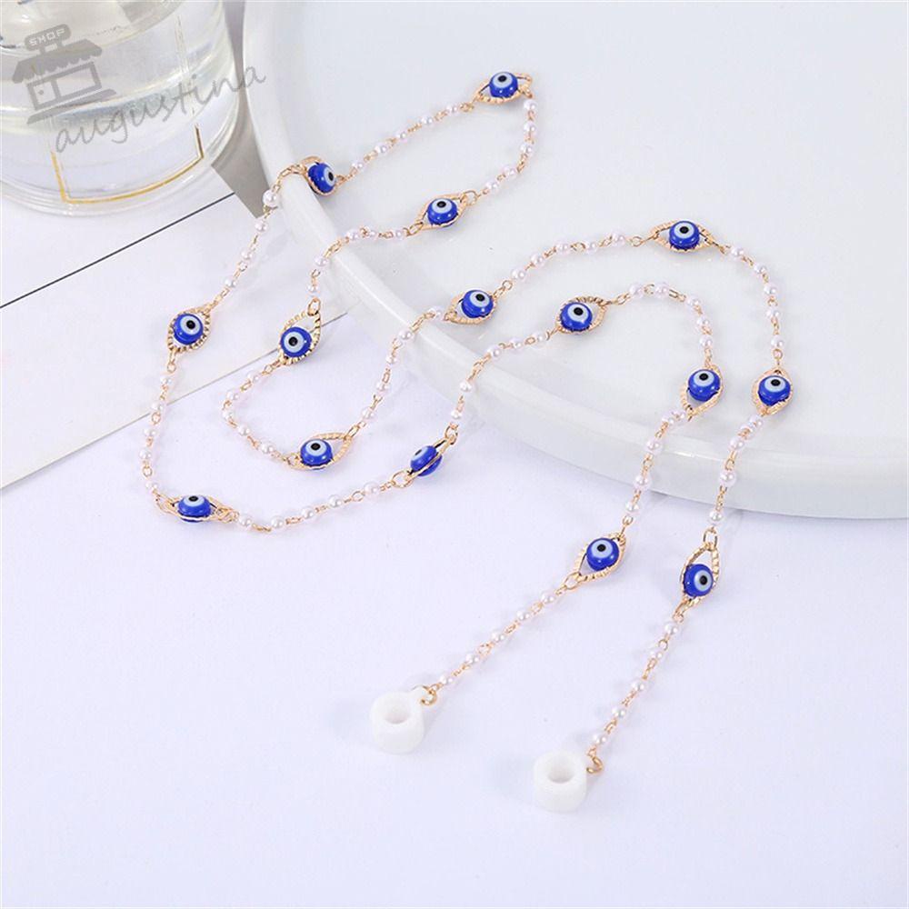 Dây Đeo Tai Nghe AUGUSTINA Dạng Chuỗi Xích Xoắn Chống Thất Lạc Trang Trí Dành Cho Nam Nữ