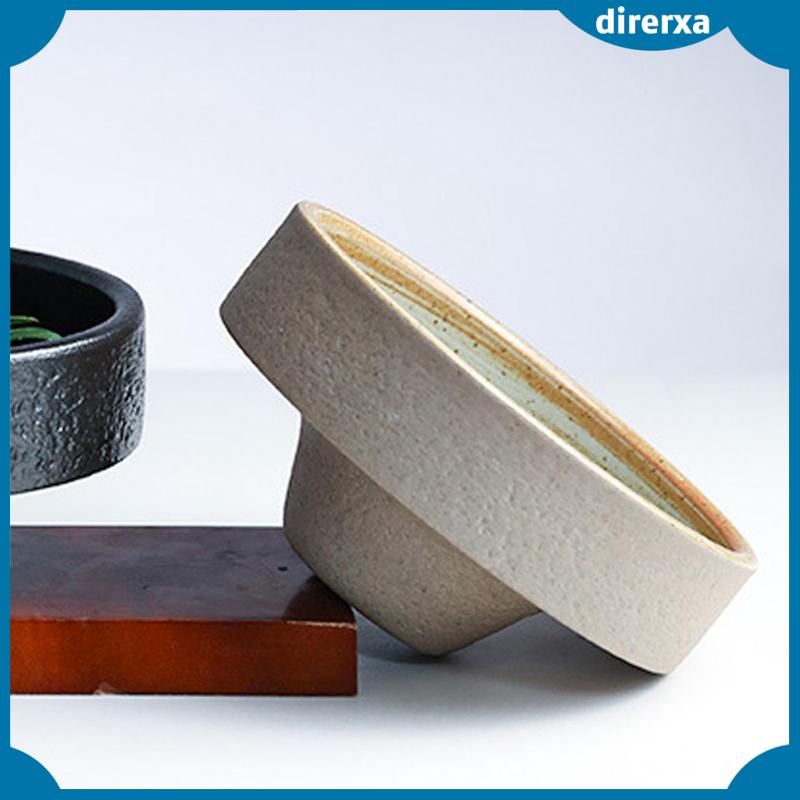 Bình Hoa Ikebana Nhật Bản Hình Tròn Nghệ Thuật Trang Trí Bàn Làm Việc