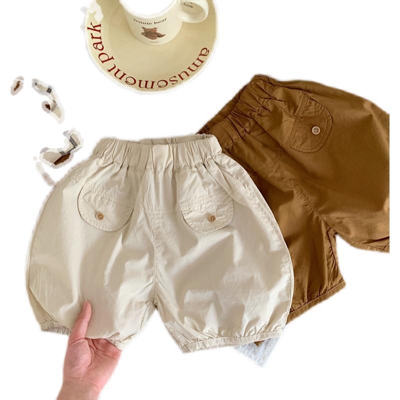 Quần Short Dáng Rộng Thoáng Khí Phong Cách Hàn Quốc Thời Trang Mùa Hè Mới Cho Bé Trai