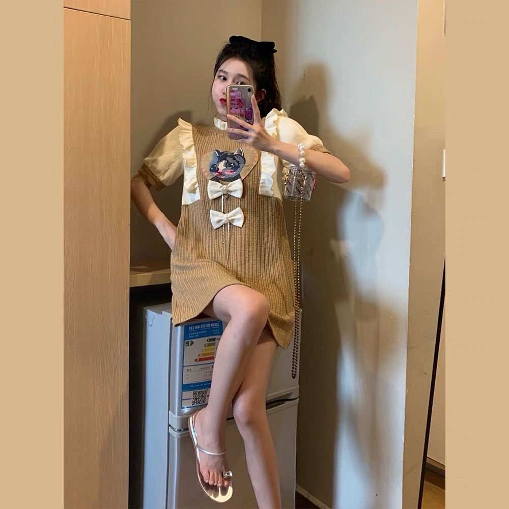 Đầm Thời Trang Mùa Hè Pháp Thanh Lịch Dành Cho Nữ