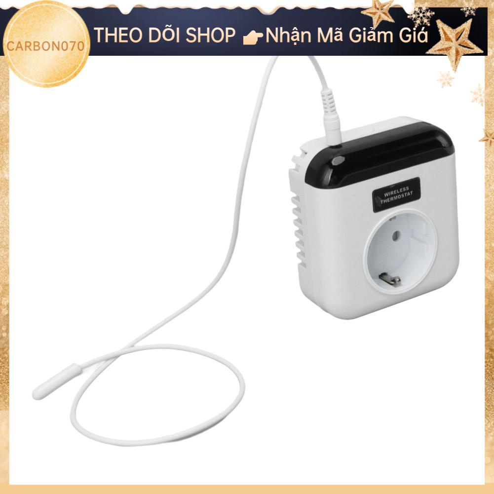 Carbon070 Thông Minh WiFi Bình Giữ Nhiệt Cắm Ổ Điện Không Dây Có Thể Lập Trình Bộ Điều Khiển Độ Với Ứng Dụng Từ Xa Phích Châu Âu 220V