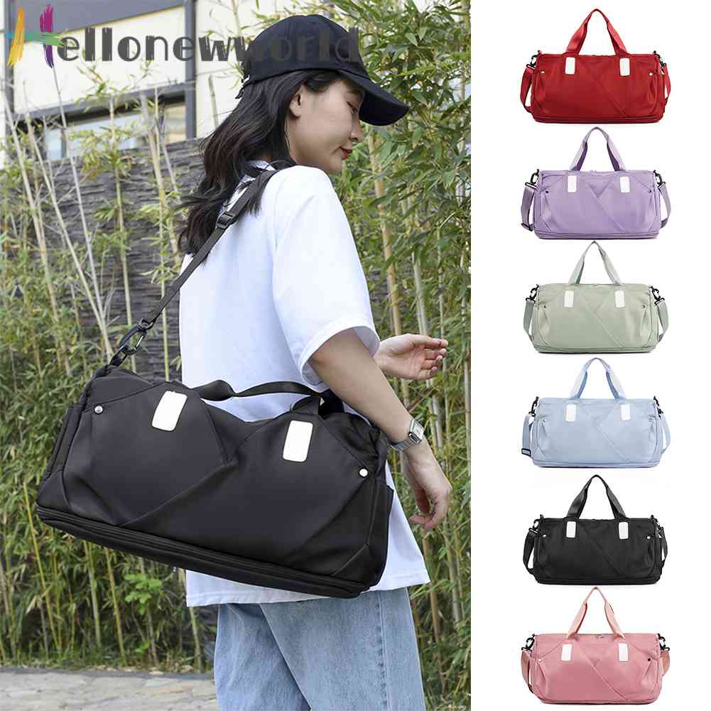 Túi Đựng Đồ Tập Thể Thao Sức Chứa Lớn Chia Ngăn Khô / Ướt Tiện Dụng Cho Nam Và