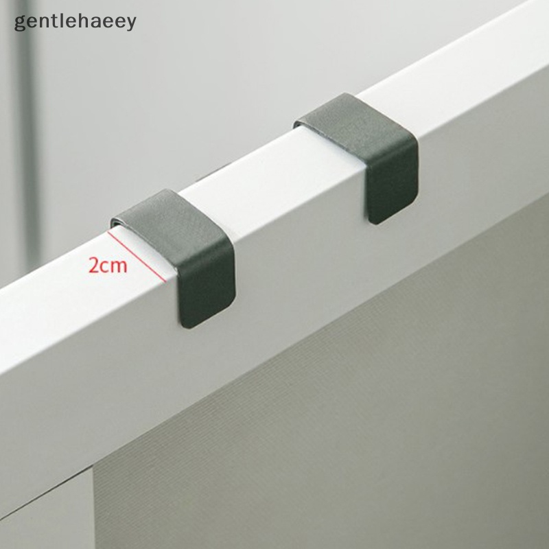 Set 2 Móc Treo Đồ Hình Chữ S Bằng Thép Không Gỉ Gắn Sau Cánh Cửa Tủ Đa Năng