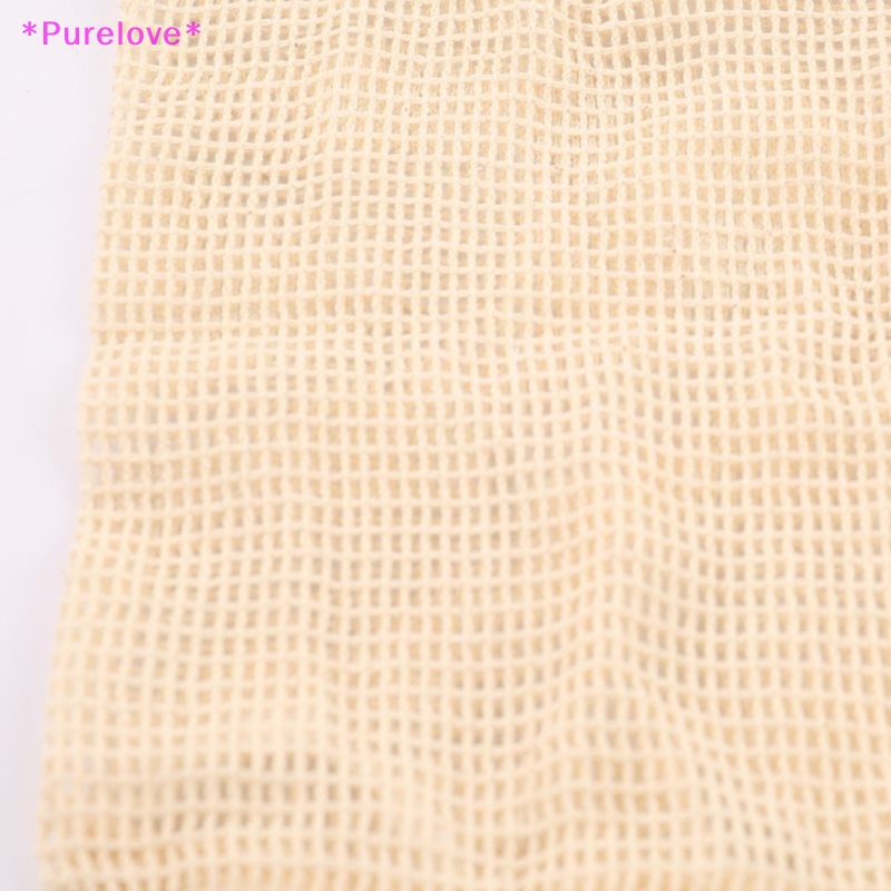 Túi Lưới Cotton Tẩy Trang Tái Sử Dụng Tiện Lợi