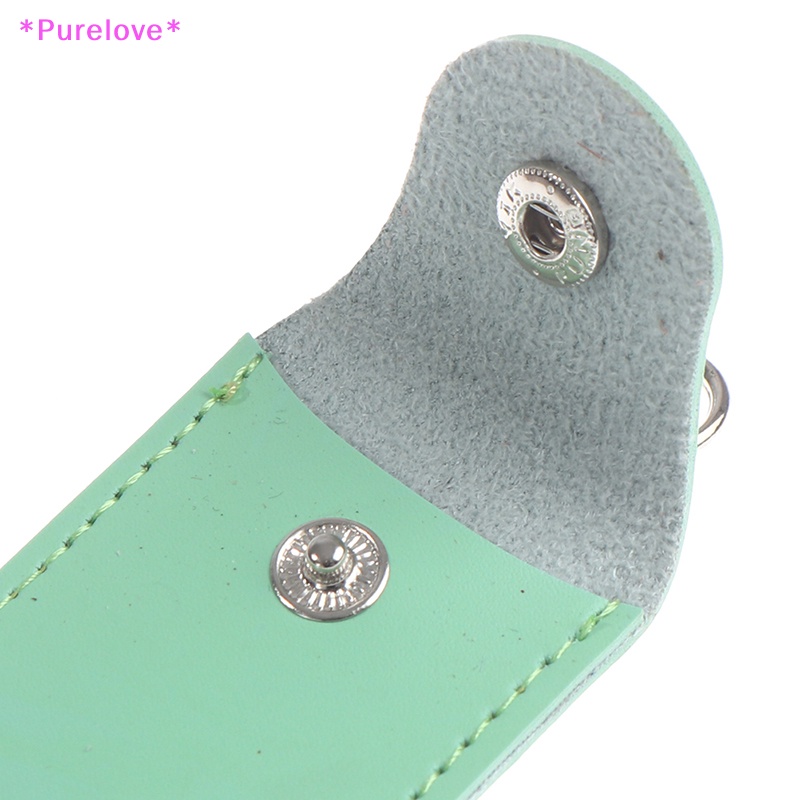 Túi Da Đựng Usb / Thẻ Nhớ Có Móc Khóa Tiện Dụng Mới