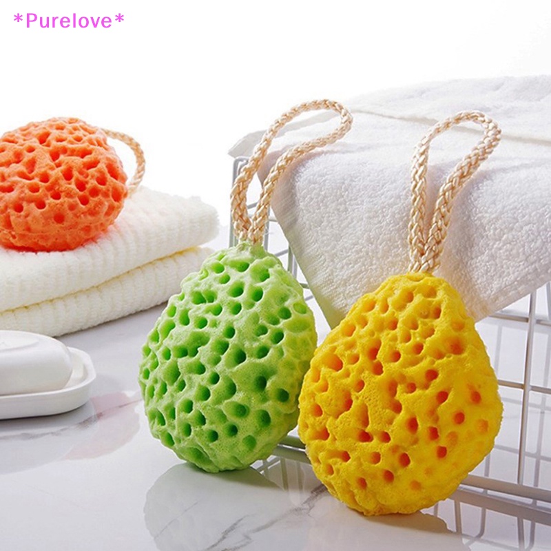 1 Mút Xơ Mướp Mềm Mại Tẩy Tế Bào Chết Khi Tắm Tiện Dụng Mới