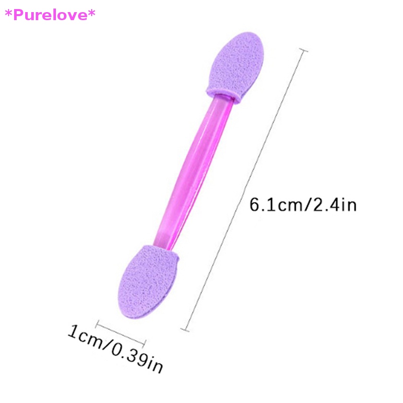 Set 10 Cọ Trang Điểm Phấn Mắt Thiết Kế Hai Đầu Tiện Dụng