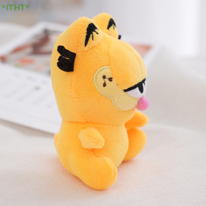 1 Móc Khóa Hình Mèo Garfield Nhồi Bông 12cm Mới