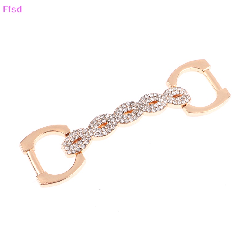 1 Khóa Kẹp Giày Cao Gót Đính Đá Trang Trí Sang Trọng Cho Nữ