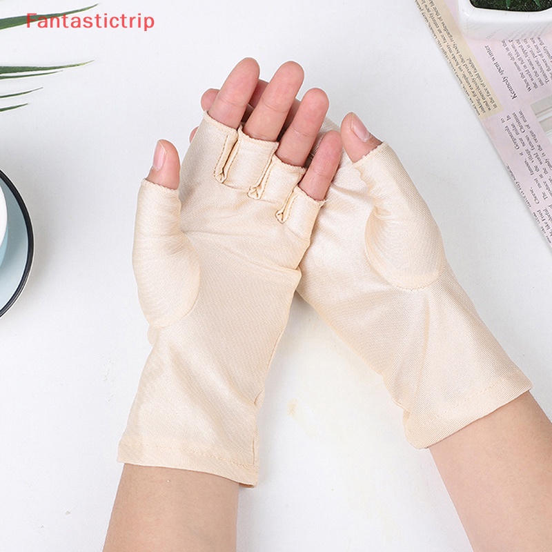 1 Cặp Găng Tay Bảo Vệ Móng Chống Tia Uv Có Đèn Led Mới