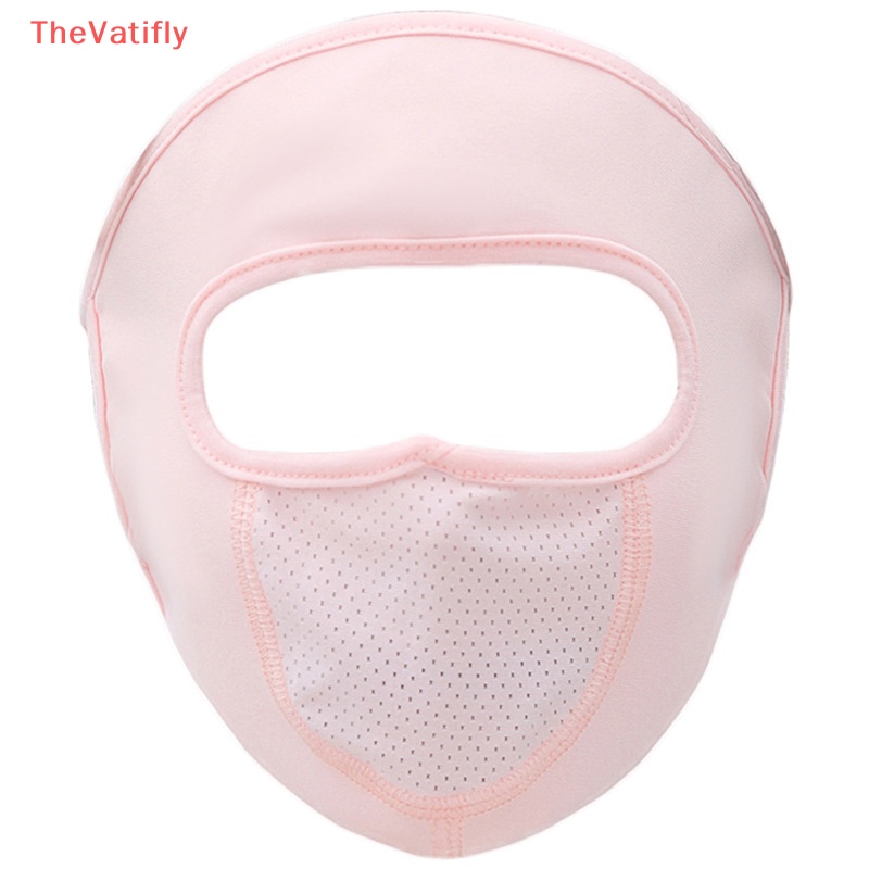 Mặt Nạ Lụa Lạnh Chống Tia UV Bảo Vệ Khuôn Mặt Dùng Khi Chạy Xe Đạp / Xe Máy