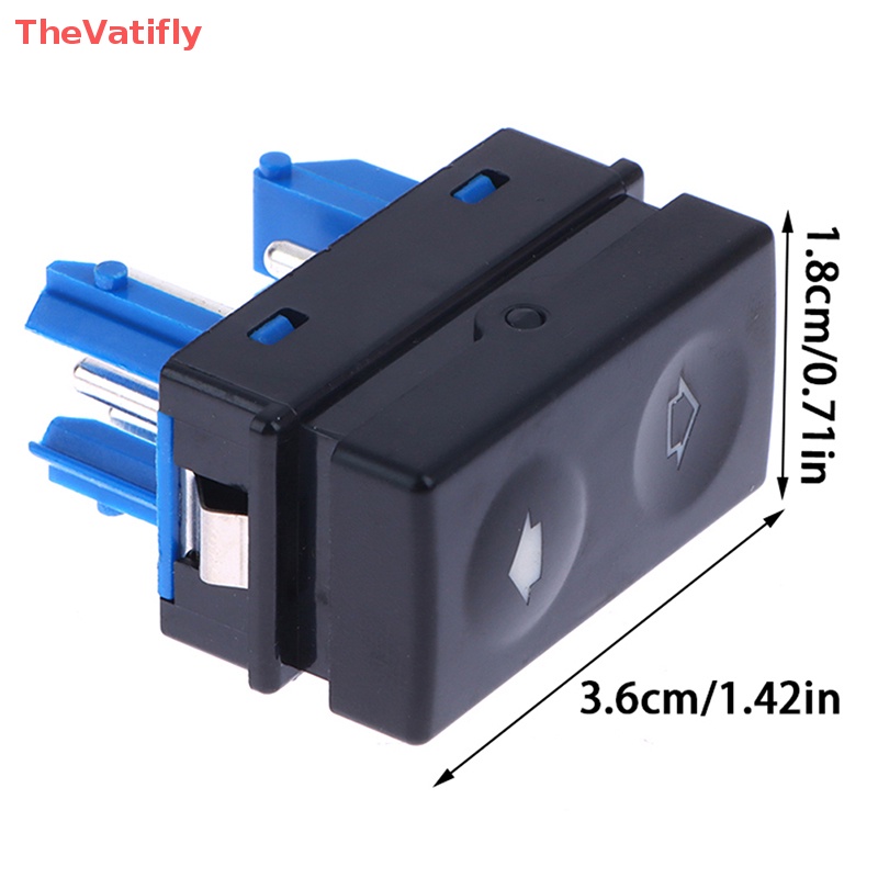 [TheVatifly] [TheVatifly] 61311393361 Công Tắc Điều Khiển Cửa Sổ Xe Hơi Đế Xanh Dương E36 3 Series 318iS 328i M3 Z3