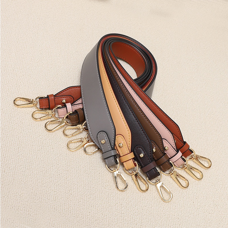 Dây Đeo Thay Thế Cho Túi Xách 61CM Chất Liệu Da PU Màu Trơn