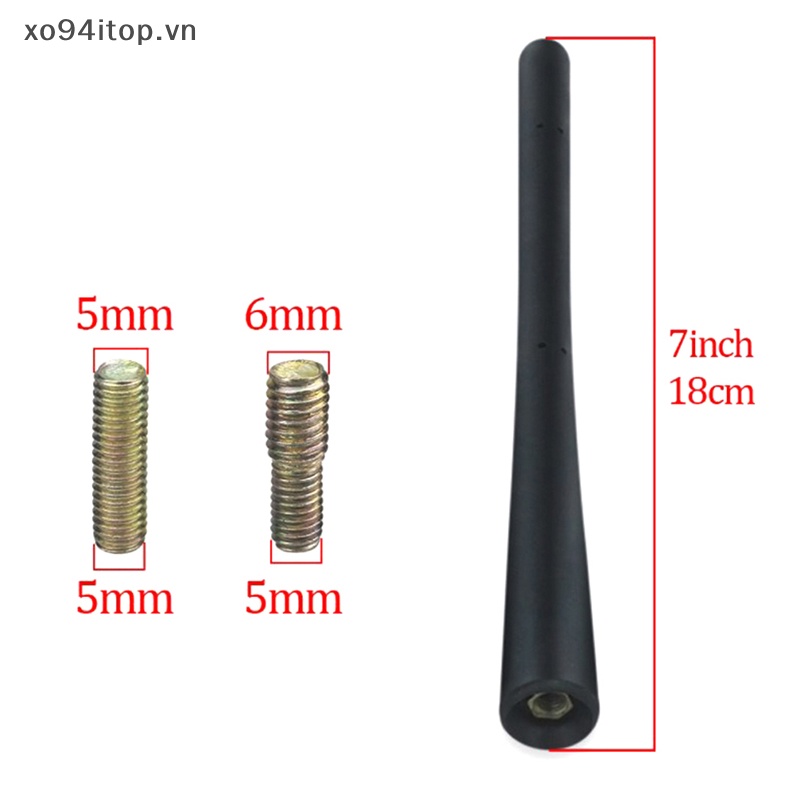Ăng Ten Khuếch Đại Tín Hiệu FM / AM 7 Inch Gắn Nóc Xe Hơi VW Mazda Toyota