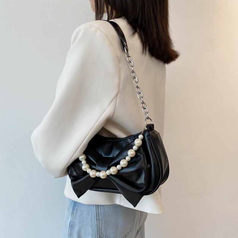 Túi Đeo Chéo Đính Nơ Phong Cách Nhật Bản Mới Cho Nữ