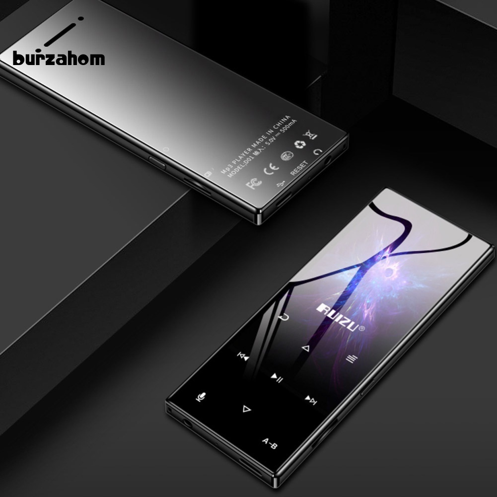 Máy Nghe Nhạc MP3 MP4 FM Ghi Âm Bluetooth Cầm Tay Bur D29 8G