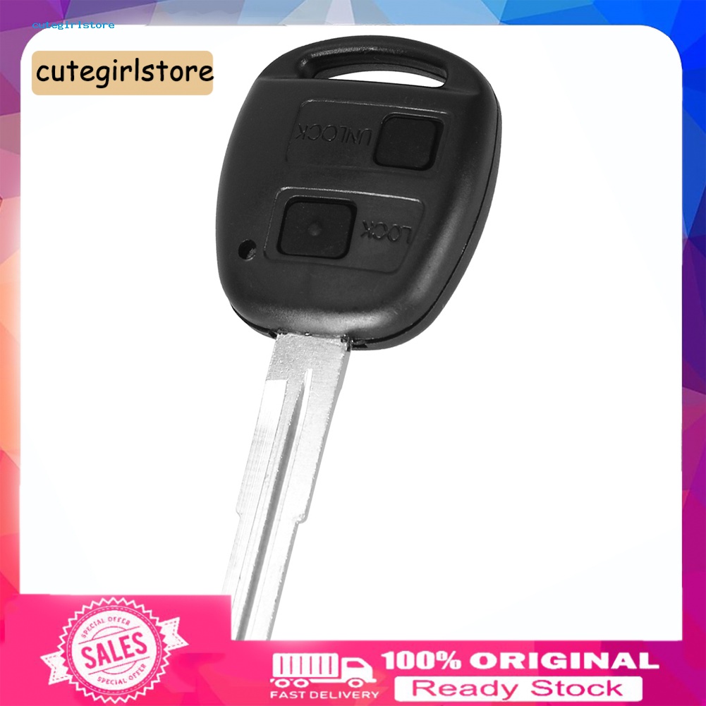 Vỏ Chìa Khóa Điều Khiển Từ Xa Thay Thế Cho Xe Hơi Toyota Yaris Uncut Blade