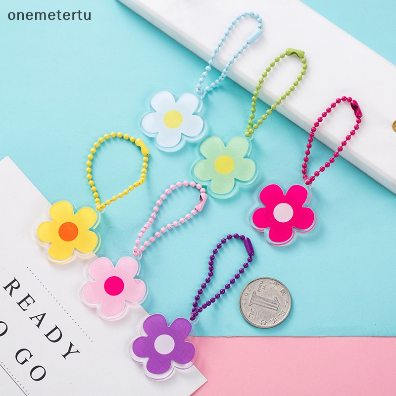 Móc Khóa Hình Hoa Hướng Dương Bằng Acrylic Dễ Thương