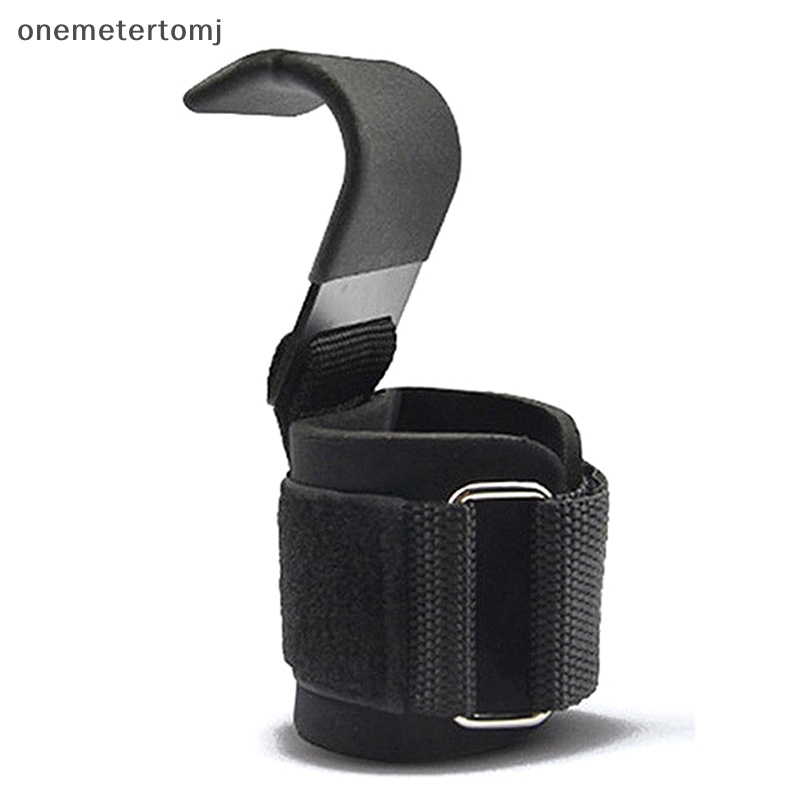 Onemetertomj Móc Cài Cổ Tay Kèm Dây Quấn Cổ Tay Hỗ Trợ Luyện Tập Thể Hình EN