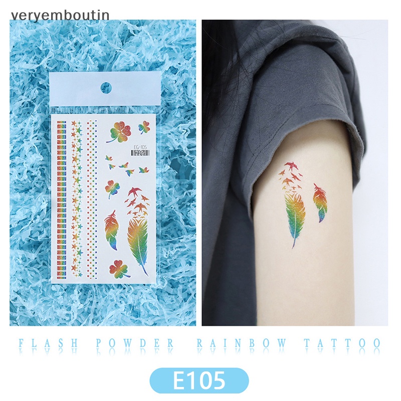 Miếng Dán Xăm Chống Thấm Nước Họa Tiết Rằn Ri Thể Thao