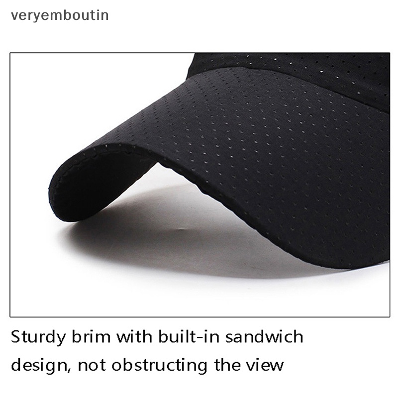 Mũ Lưỡi Trai Hở Chóp Màu Trơn Chống Tia UV Thoáng Khí Thời Trang Mùa Hè Cho Nam Và Nữ