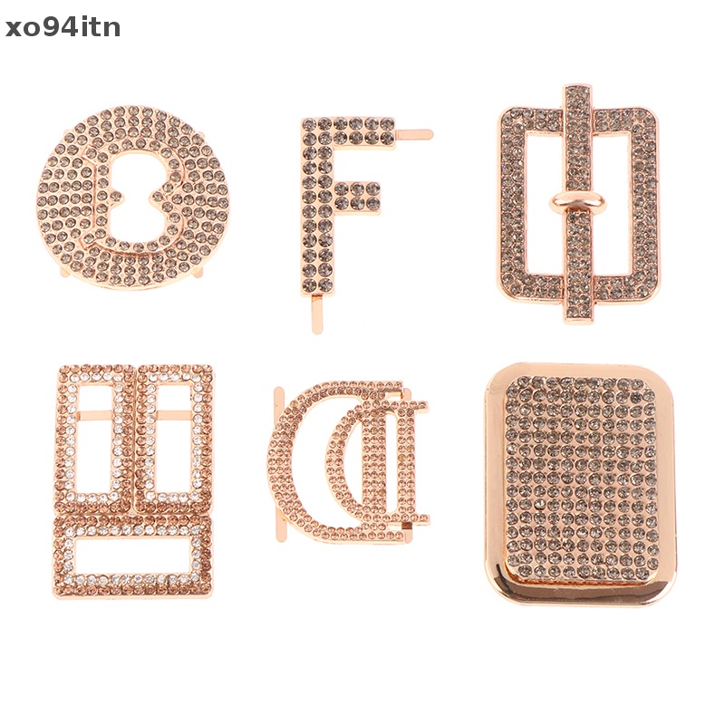 1 Cặp Kẹp Đính Đá Trang Trí Giày Cao Gót Cho Cô Dâu