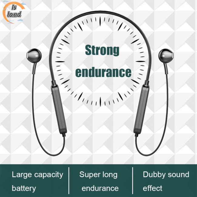 Tai Nghe Nhét Tai Không Dây Bluetooth 5.1 B6 Đeo Cổ Thông Dụng