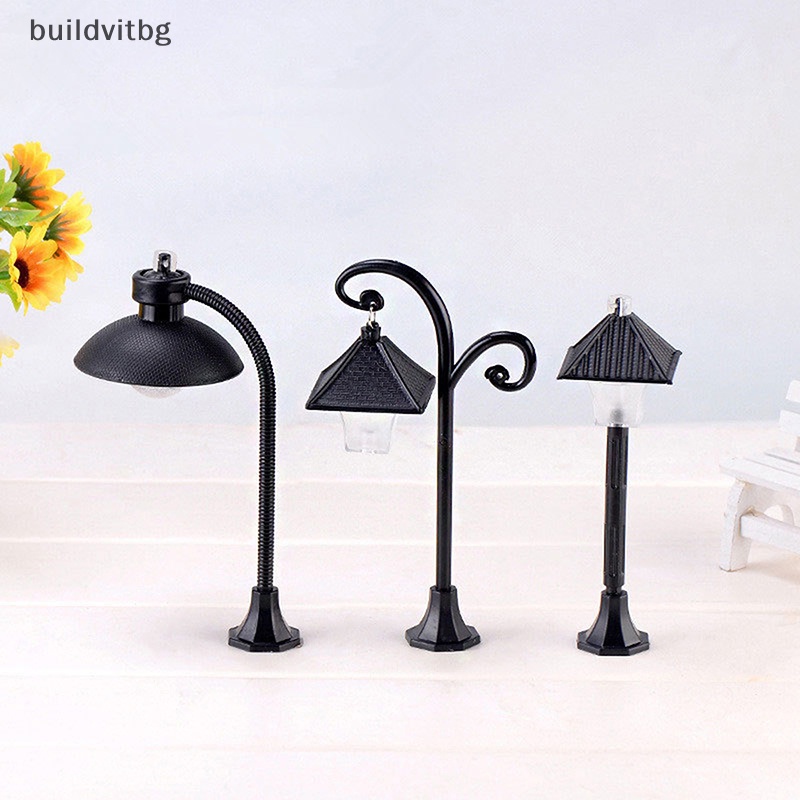 Mô Hình Đèn Đường Công Viên Mini Trang Trí Tiểu Cảnh