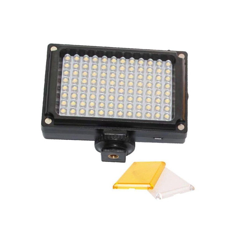 96 Led Video Light Portable Selfie Fill Spotlight With Hotshoe For Smartphone Cellphone Camera [Q/3]