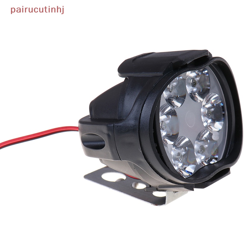 1 Cặp Đèn Pha 6-LED Ánh Sáng Trắng Dành Cho Xe Hơi / Xe Máy