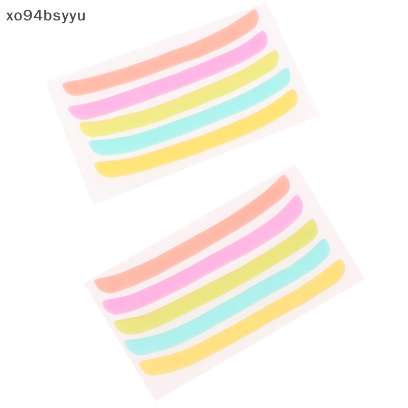 5 Cặp Đệm Silicone Xo94Bsyu Uốn Cong Lông Mi Tiện Dụng