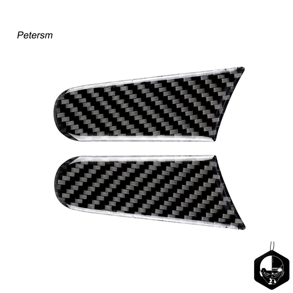 Bộ 2 Miếng Dán Kính Chiếu Hậu Bằng Sợi Carbon Thân Thiện Với Môi Trường Cho Porsche Macan 2014-2021