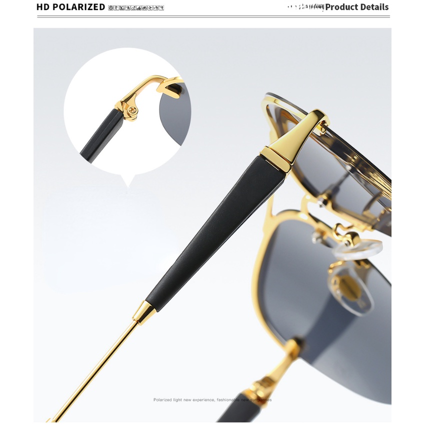 Kính Mát Phân Cực Chống Tia UV Thời Trang Cho Nam