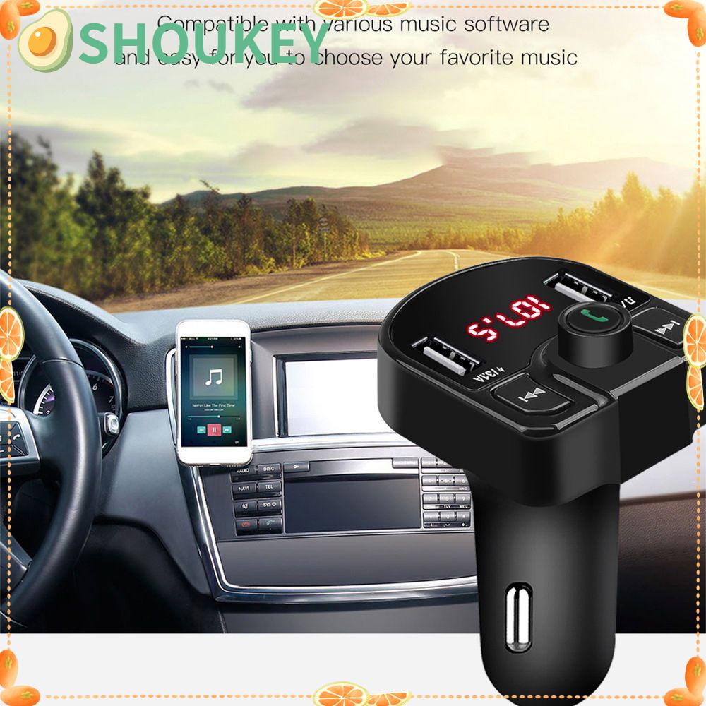 Máy Nghe Nhạc MP3 / Đài FM Hỗ Trợ Thẻ Nhớ TF Chuyên Dụng Cho Xe Hơi