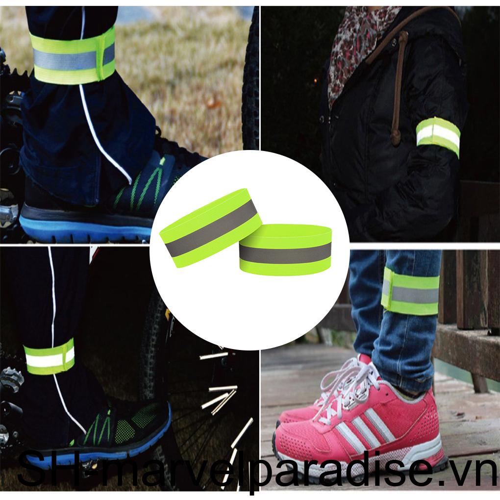 Băng Đeo Cánh Tay Co Giãn Phản Quang Bảo Vệ Khi Leo Núi / Đi Làm