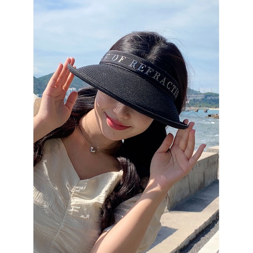 Nón Vành Hở Chóp Thời Trang Hàn Quốc Mới Cho Nữ