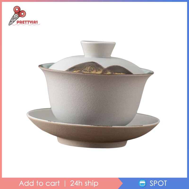 [Prettyia1] Tách Uống Trà Bằng Gốm Phong Cách Kungfu Truyền Thống