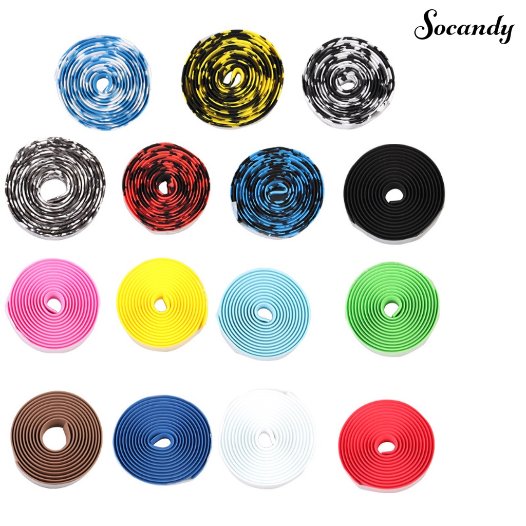 Set 2 Dây Mút Đệm Ghi Đông Xe Đạp Leo Núi Chống Trượt