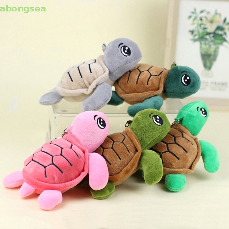 Búp Bê Nhồi Bông Mềm Hình Rùa Biển Hoạt Hình Đáng Yêu Trang Trí Ba Lô / Móc Khóa