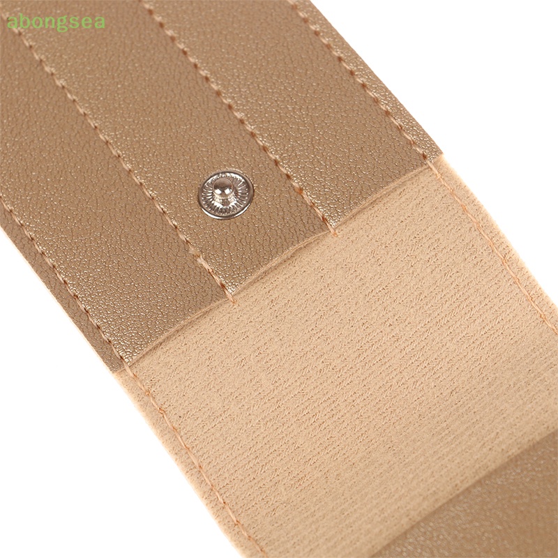 Abongsea Túi Da Đựng Nhíp Gắn Lông Mi Giả Chuyên Dụng