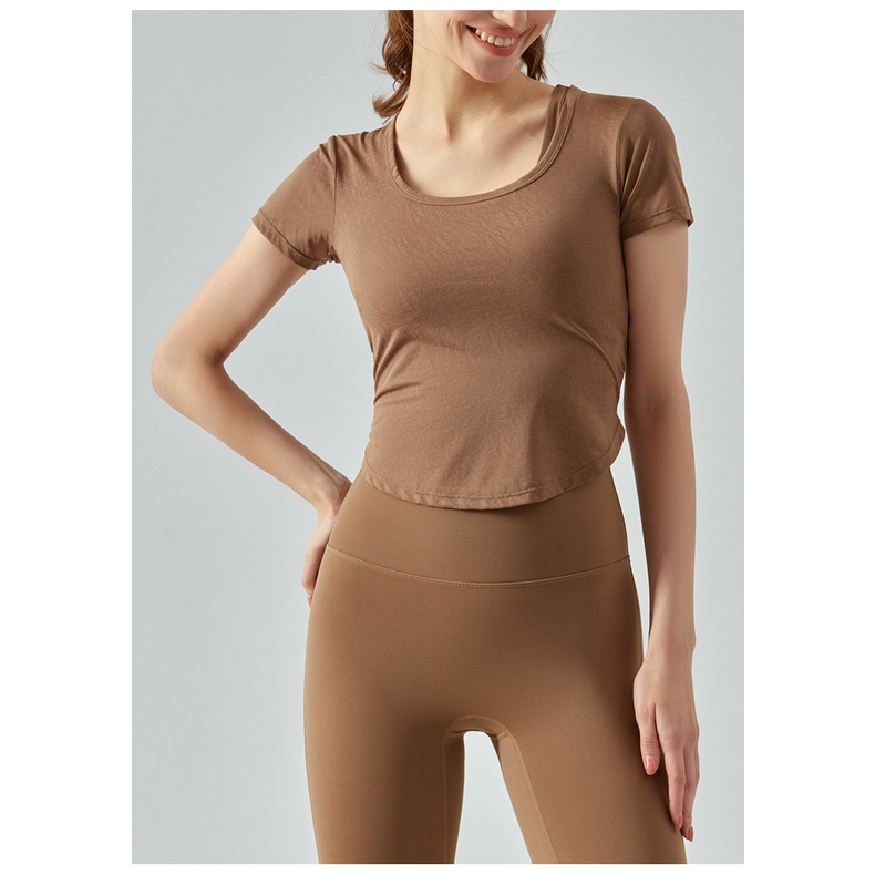 Áo Thun Thể Thao Ngắn Tay Thoáng Khí Chất Lượng