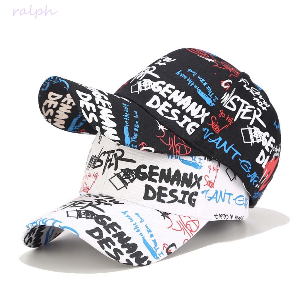 Mũ Lưỡi Trai Họa Tiết Graffiti Phong Cách Hiphop Thời Trang Mùa Hè Cho Nam