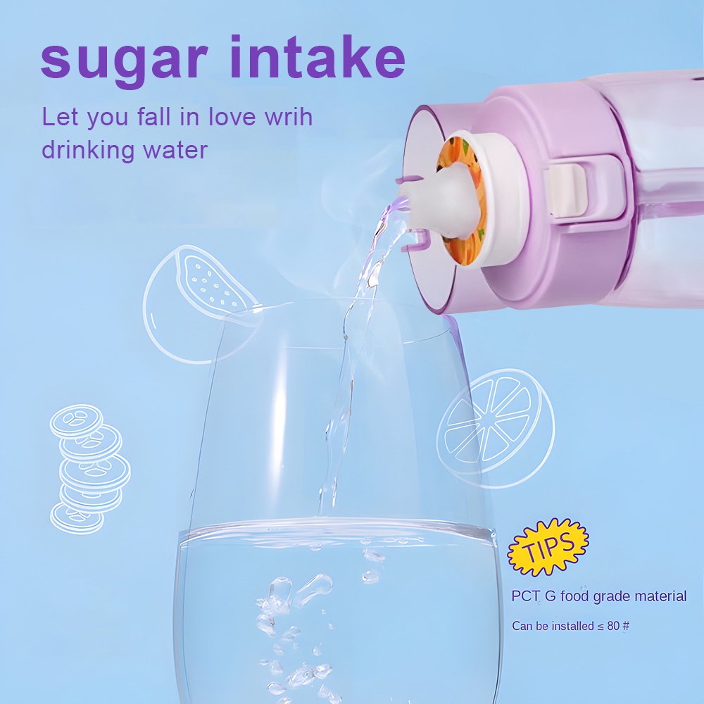 Chai Nước Có Hương Vị 500ml Airup 1 Cái Hương Liệu Pods Mùi Hương Cốc Nước Chai Nước Thể Thao Cho Chai Nước Thể Thao Cho Thể Ngoài Trời