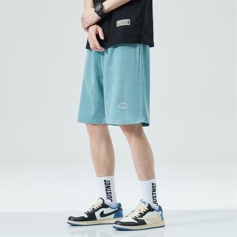 Quần Short Thể Thao Màu Sắc Đơn Giản Phong Cách Nhật Bản Cho Nam