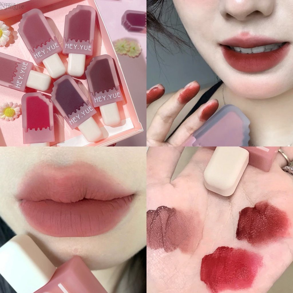 Son Kem Lì HEY YUE Màu Nhung Mượt Mà Với Cấu Mờ Dễ Thoa Quyến Rũ